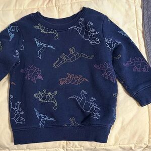 Cat & Jack Navy Dinosaur Sweatshirt